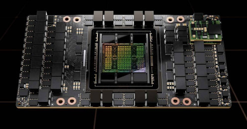 Nvidia bán nửa triệu chip H100 trong một quý