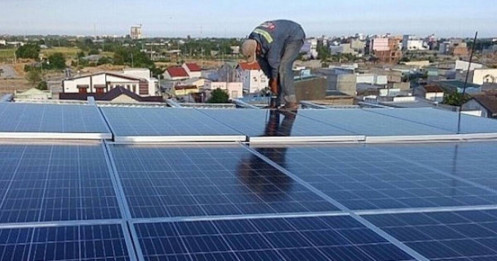 Điện mặt trời mái nhà có thể hòa lưới nhưng không được trả tiền