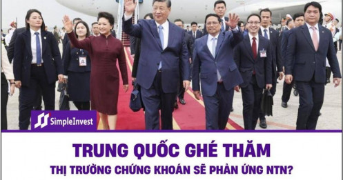 Trung Quốc thăm Việt Nam và phản ứng của thị trường chứng khoán