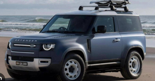 Chiêm ngưỡng Land Rover Defender Pacific Blue Edition giá hơn 2 tỷ đồng