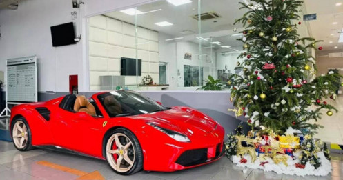 Biển số 30K-567.89 trúng đấu giá 12,57 tỷ đăng ký cho Ferrari 488 Spider?