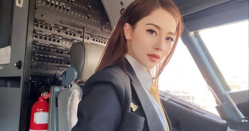 "Nữ phi công đẹp nhất lịch sử hàng không Thái" quyến rũ bất ngờ khi rời đồng phục bay