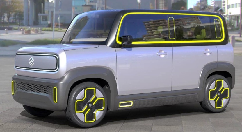 Suzuki giới thiệu xe điện kini thiết kế ‘cool ngầu’