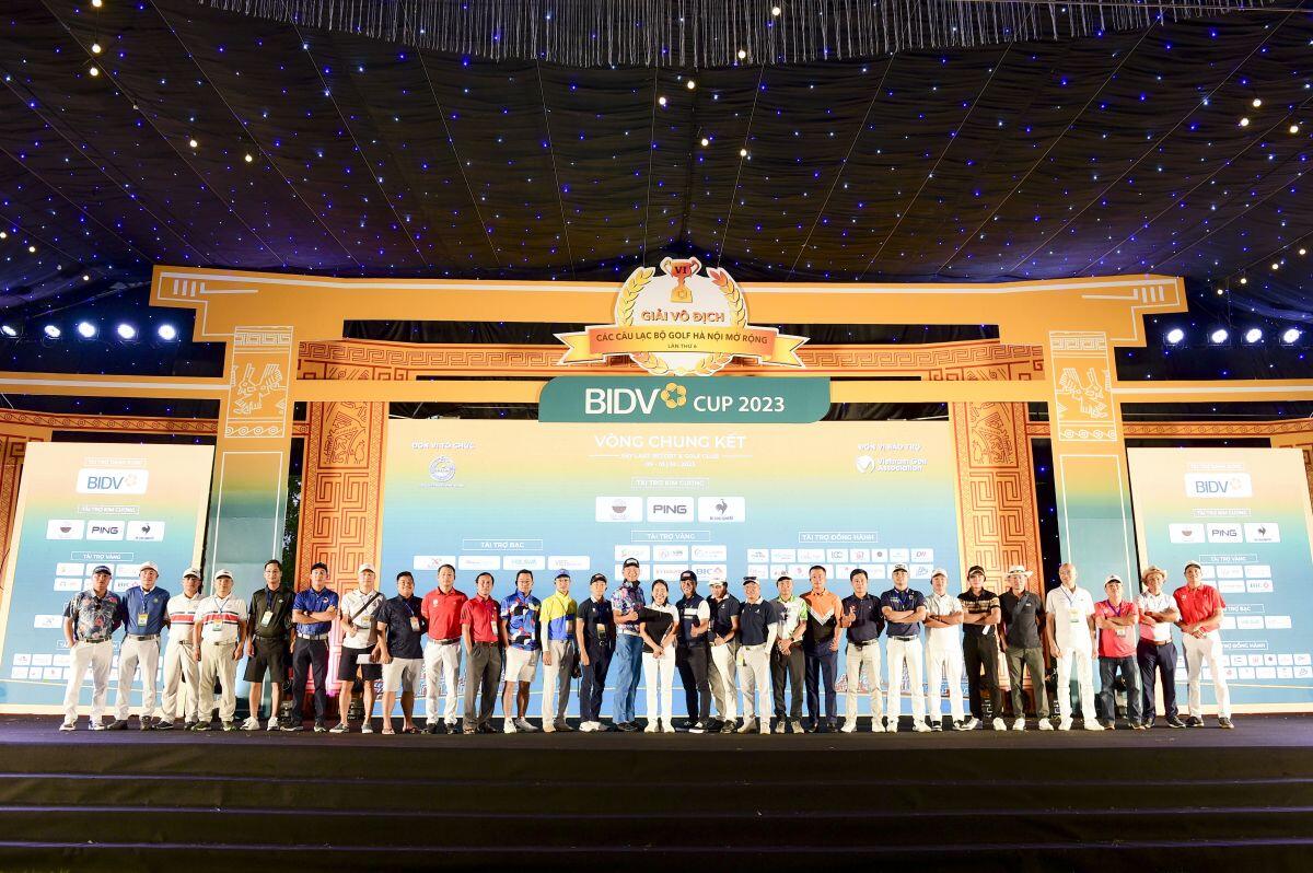 Câu lạc bộ họ Nguyễn Thăng Long dẫn đầu ngày khai màn Vòng Chung kết giải vô địch các CLB golf Hà Nội mở rộng - BIDV Cup 2023