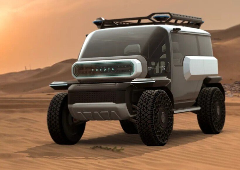 Toyota thiết kế ý tưởng xe thám hiểm Mặt trăng Baby Lunar Cruiser
