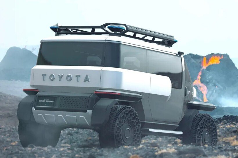 Toyota thiết kế ý tưởng xe thám hiểm Mặt trăng Baby Lunar Cruiser