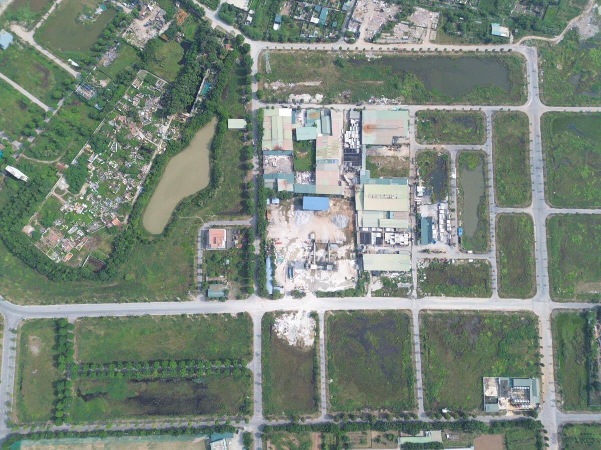Sốc: Trạm cấp nước cho KĐT Thanh Hà chỉ cách nghĩa trang chưa đầy 500m