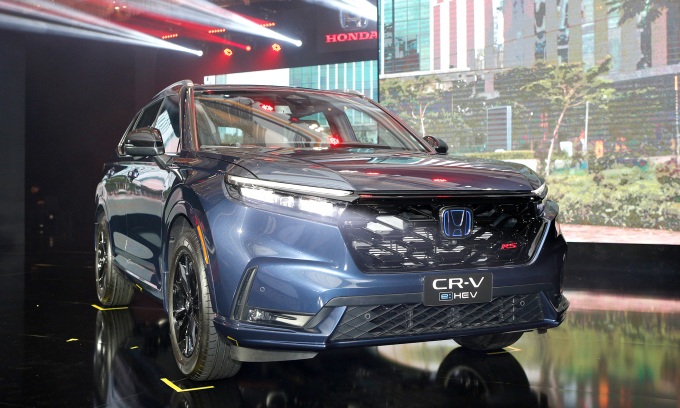 Honda CR-V thế hệ mới ra mắt, giá từ 1,109 tỷ đồng