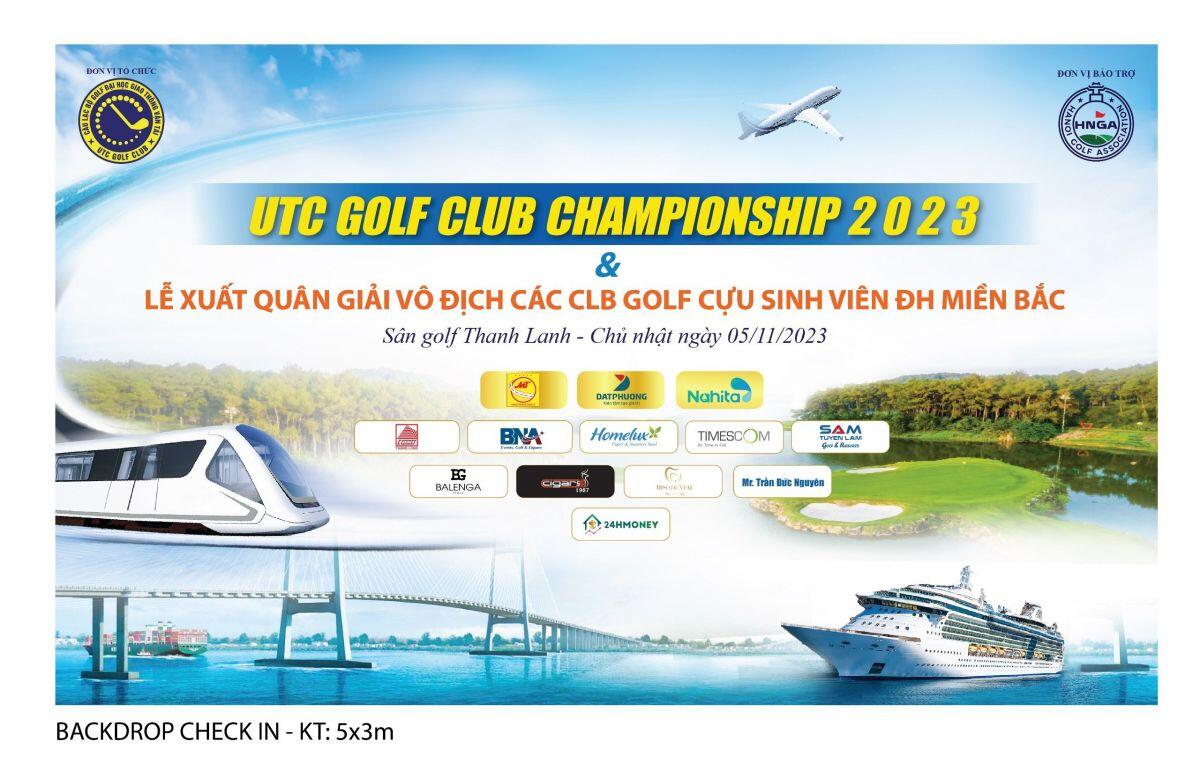 Sắp khởi tranh giải UTC Golf Club Championship 2023 - Lễ xuất quân Giải Vô địch các CLB Golf cựu Sinh viên đại học miền Bắc