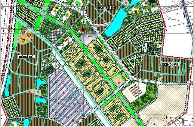 Hà Nội: Đấu giá 28 lô đất liền kề ở Đông Anh, khởi điểm từ 29,7 triệu đồng/m2