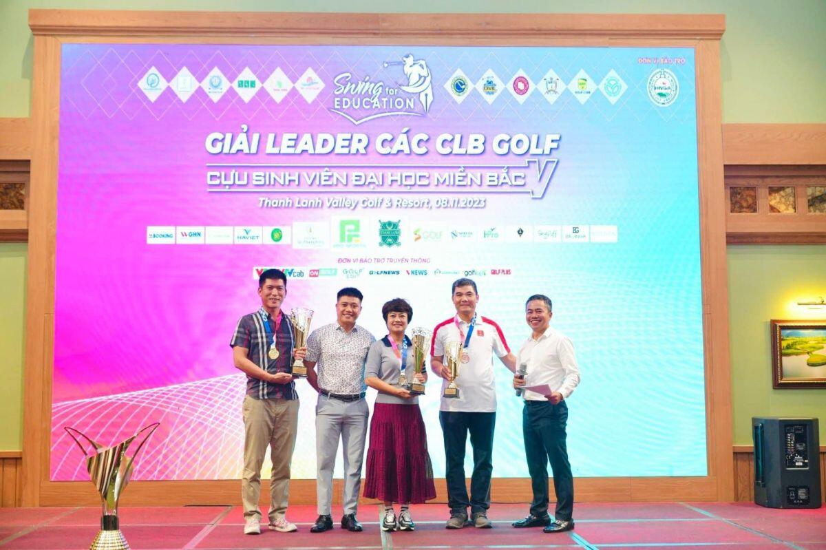 Golfer Trần Tuấn Anh vô địch giải các Leader CLB cựu sinh viên của 12 trường Đại học miền Bắc - Swing for Education 2023