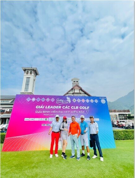 Golfer Trần Tuấn Anh vô địch giải các Leader CLB cựu sinh viên của 12 trường Đại học miền Bắc - Swing for Education 2023