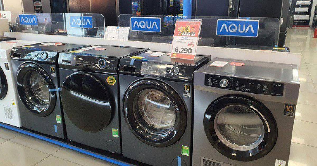 Nóng tuần qua: Loạt máy giặt trưng bày giảm giá sốc tới 70%