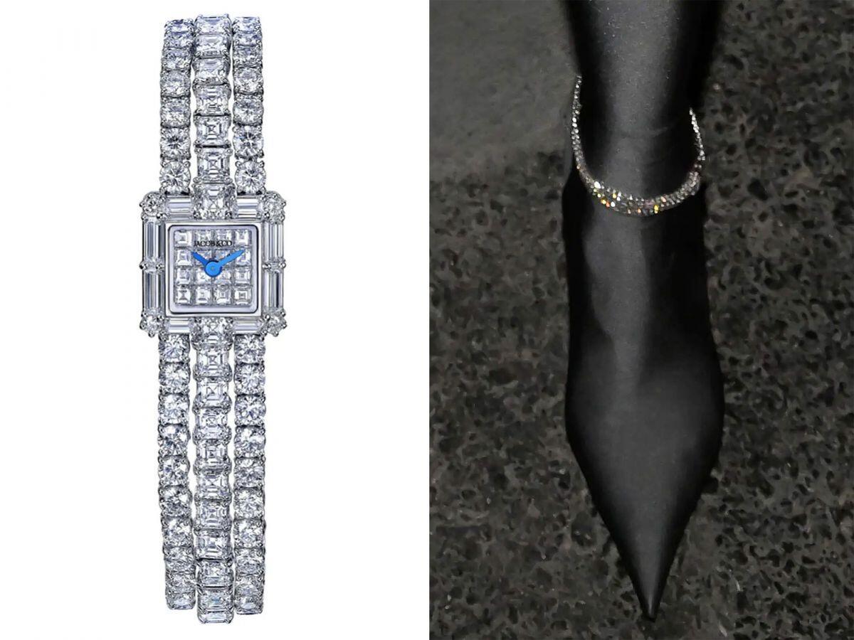 Rihanna đeo đồng hồ 400.000 USD vào chân