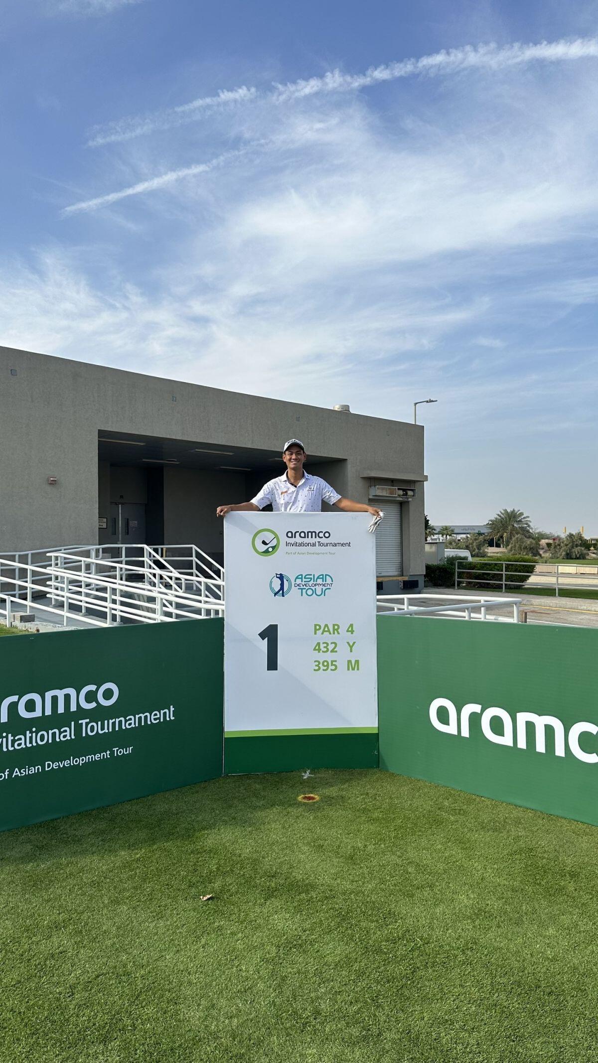 Golfer Trương Chí Quân: "Tôi đã làm tốt nhất có thể trong từng cú đánh tại giải Asian Development Tour''