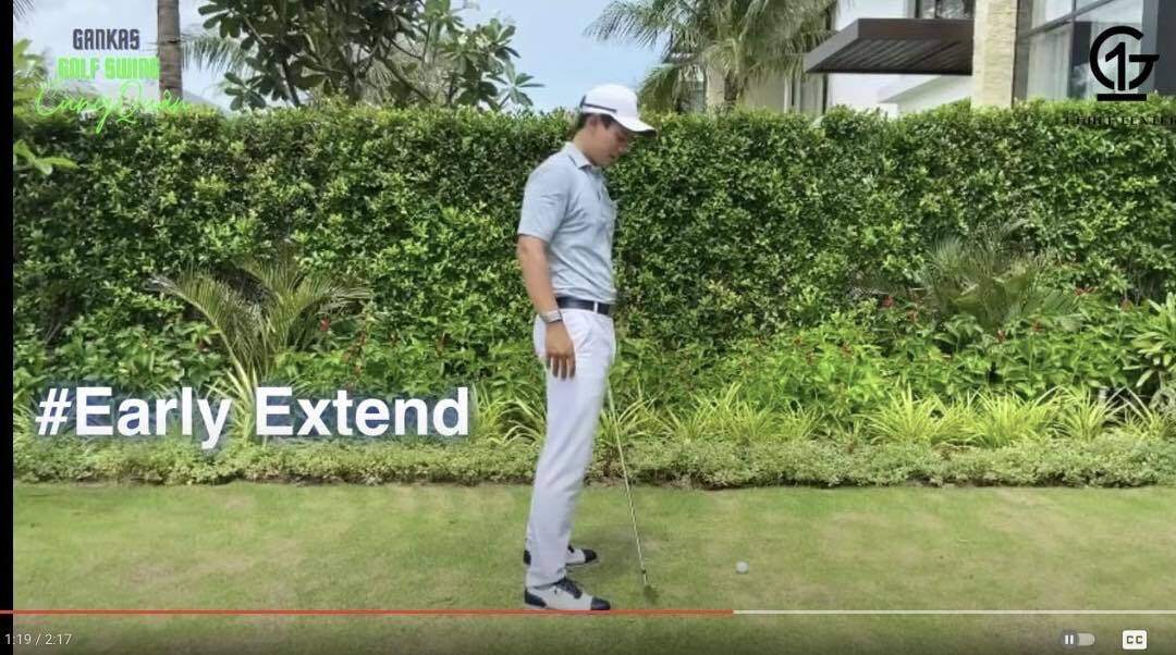 Golfer Trương Chí Quân chia sẻ sự quan trọng của thăng bằng trong set up để backswing tốt hơn