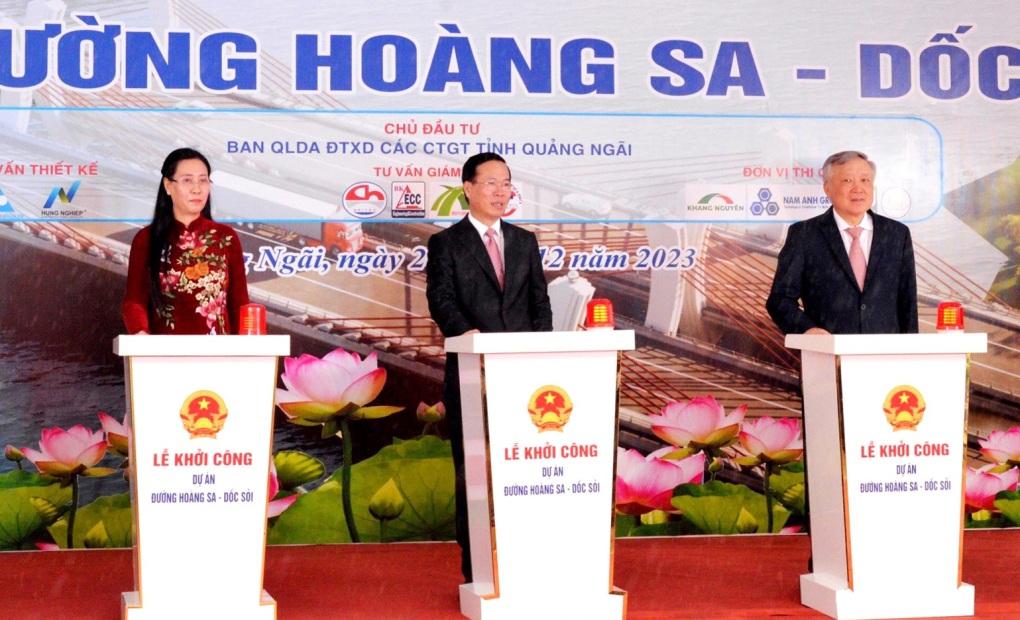 Quảng Ngãi khởi công đường 3.500 tỷ đồng giảm tải quốc lộ 1