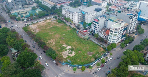 Hà Nội: Cận cảnh lô “đất vàng” 4 mặt tiền bị yêu cầu thanh tra