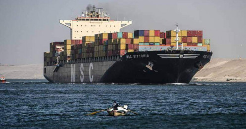 Giá cước container đến châu Âu tăng vọt lên mức cao nhất trong 15 tháng khi các cuộc tấn công ở Biển Đỏ căng thẳng