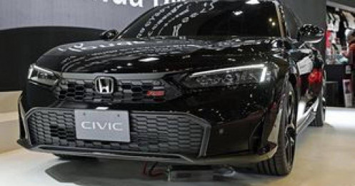 Honda Civic RS 2024 lộ diện chính thức: Mặt trước hầm hố như Type R, có thể mạnh hơn 200 mã lực, cạnh tranh Elantra N Line
