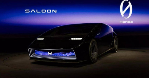Honda ra mắt Saloon Concept có đầu xe như mũi tên
