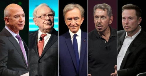 Năm người giàu nhất hành tinh giàu gấp đôi sau 3 năm