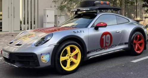 Chủ xe Porsche 911 Dakar hơn 16 tỷ tậu biển đẹp chỉ tốn vài bát phở?
