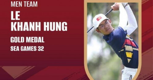 Golfer 15 tuổi Lê Khánh Hưng giành HCV lịch sử cho Việt Nam tại SEA Games 32
