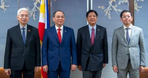 Tổng thống Philippines gặp ông Phạm Nhật Vượng bàn chuyện sản xuất xe điện