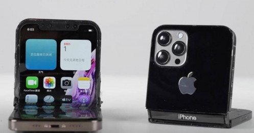 Rộ tin Apple đang phát triển 2 mẫu iPhone gập dọc, liệu thiết kế có giống Samsung?