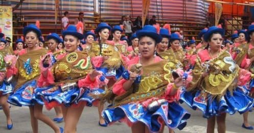 Tưng bừng lễ hội Carnival tại Bolivia