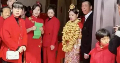 Choáng váng đám cưới xa hoa hơn 30 triệu USD, cô dâu đeo 100 vòng vàng