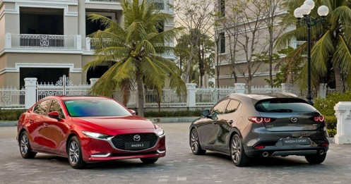 Giá xe Mazda3 niêm yết và lăn bánh tháng 2/2024