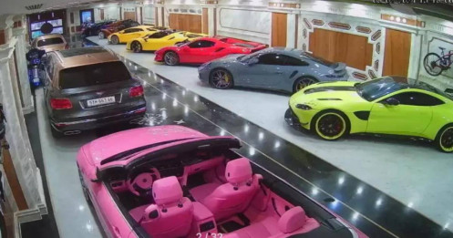 Đại gia Hoàng Kim Khánh lần đầu khoe garage xe mới của mình, vẫn còn chỗ cho vài siêu xe đậu
