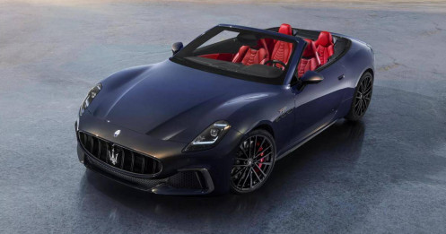 Maserati GranCabrio 2024 ra mắt – xe thể thao mui trần mạnh 542 mã lực