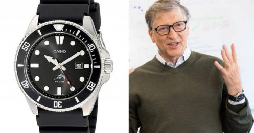 Đồng hồ 24 USD của tỷ phú Bill Gates