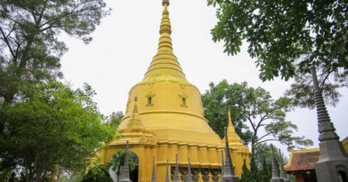Độc đáo ngôi chùa kiến trúc Thái Lan giữa lòng Cố đô Huế