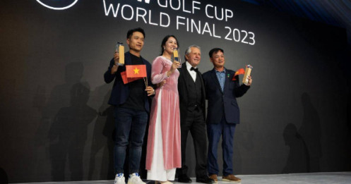 Đại diện Việt Nam giành Á quân toàn đoàn tại giải BMW Golf Cup thế giới