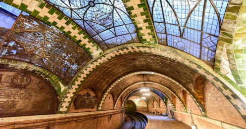 Ngắm những ga tàu điện ngầm độc đáo nhất trên thế giới