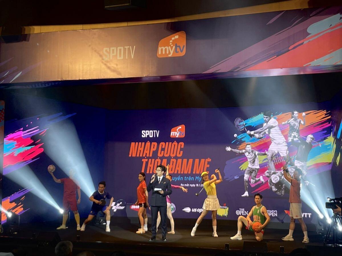 MyTV ra mắt SPORTV và SPOTV2 với nhiều giải đấu quốc tế hấp dẫn