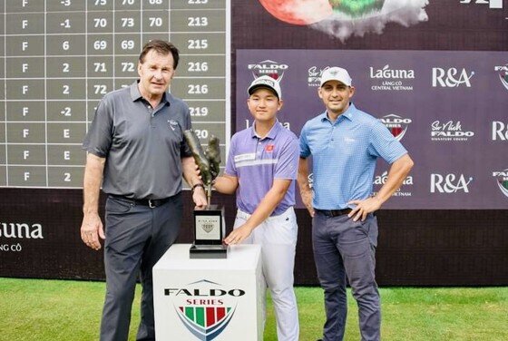 Nguyễn Anh Minh xuất sắc trở thành người Việt Nam đầu tiên giành chức vô địch Faldo Series châu Á