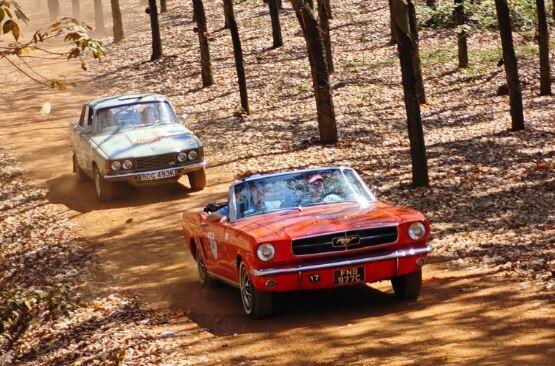 Choáng ngợp dàn xe cổ triệu đô của đại gia Âu-Mỹ chạy xuyên rừng cao su Đồng Nai