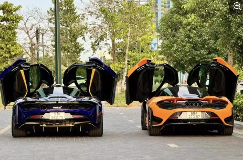 Cặp siêu xe McLaren hơn 50 tỷ bản giới hạn khoe dáng ở Sài Gòn