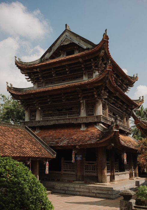Du xuân ngôi chùa linh thiêng ở Thái Bình, ngắm gác chuông gỗ cao nhất Việt Nam