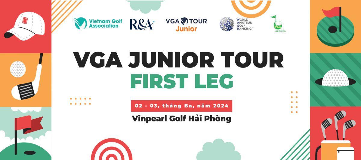 Sắp khởi tranh giải đấu chặng 1 VGA Junior Tour - 1st Leg VGA Junior Tour 2024
