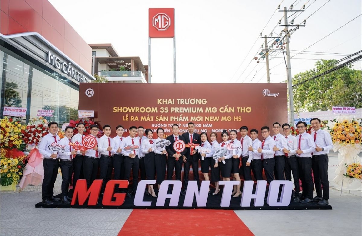 Khai trương đại lý chính hãng MG Premium lớn nhất tại khu vực Đồng bằng sông Cửu Long – MG Cần Thơ.