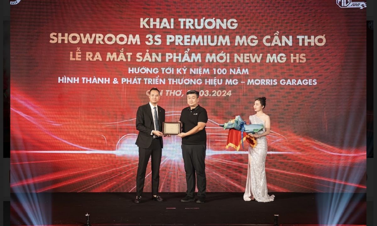 Khai trương đại lý chính hãng MG Premium lớn nhất tại khu vực Đồng bằng sông Cửu Long – MG Cần Thơ.