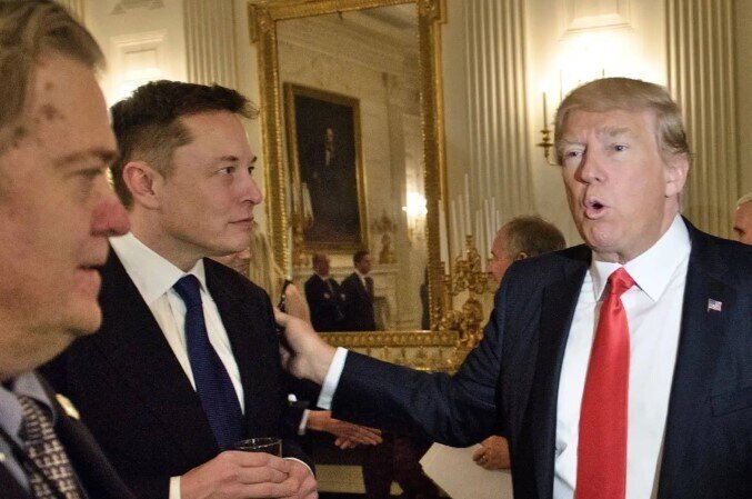 Rộ tin ông Trump bí mật gặp tỷ phú Elon Musk