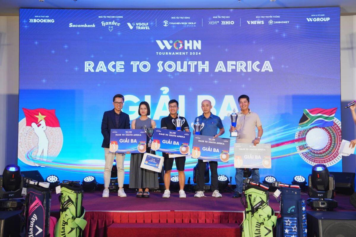 WGHN Tournament Race to South Africa chặng 3 lần lượt gọi tên 4 nhà vô địch giành tấm vé du đấu 
Nam Phi