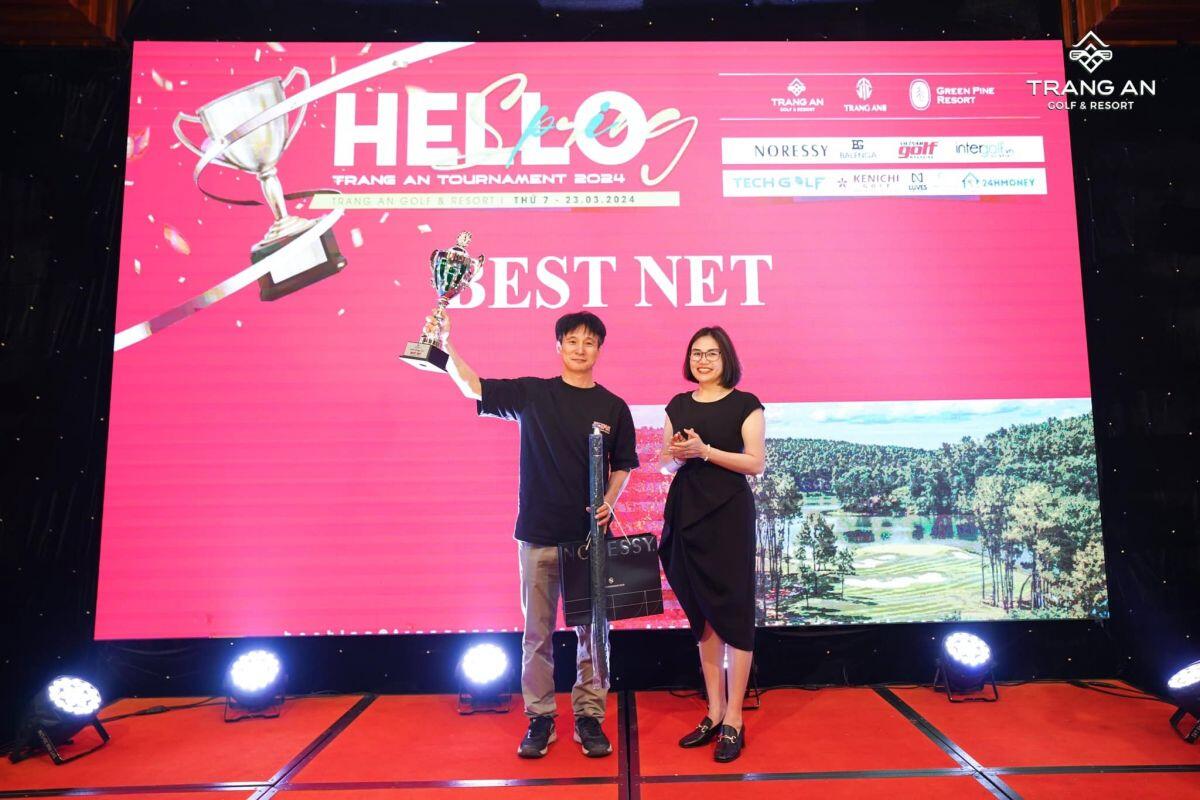 Golfer Nguyễn Việt Hồ vô địch Giải đấu "Hello Spring - Trang An Tournament 2024"